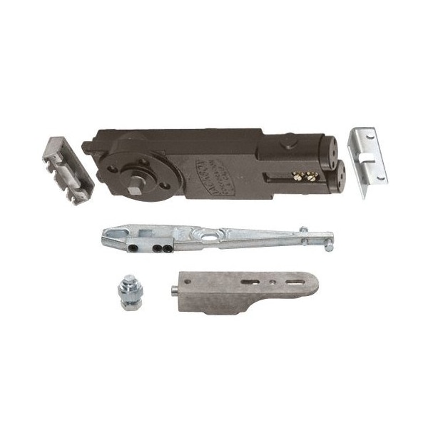 Regular Duty Spring 105DegHold Open Overhead Concealed Closer W/ 'U' Side-Load Hardware Package